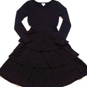 LulaRoe Georgia Black Dress